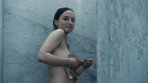Alba August, Angela Bundalovic, Jessica Dinnage - Nude & Sexy Videos in The Rain s01e05 (2018)