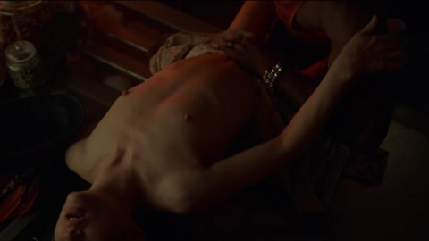 Emily Browning - Nude & Sexy Videos in American Gods s02e05 (2019)