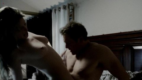 Jes Macallan, Sadie Alexandru - Nude & Sexy Videos in Femme Fatales s02e10 (2012)